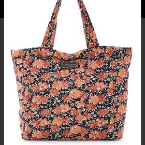 Marc Jacob quilted pink floral tote